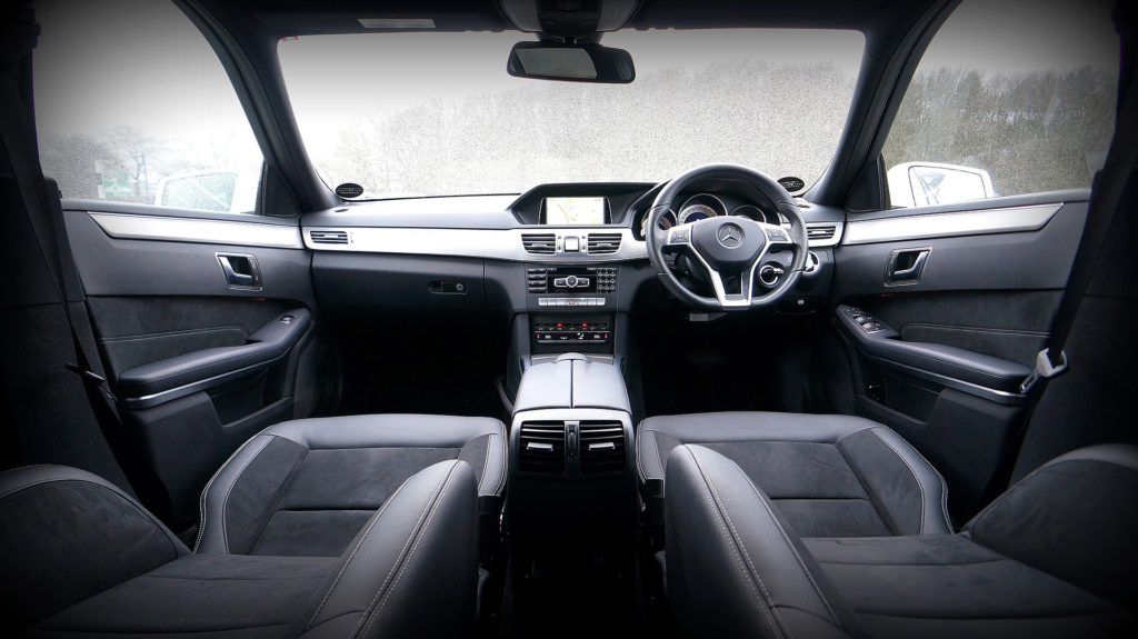 Mercedes automobile interior